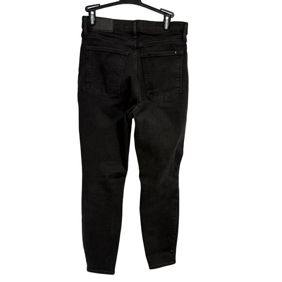 Everlane The Way High Skinny Ankle Jean Black Size 29 - Picture 3 of 8